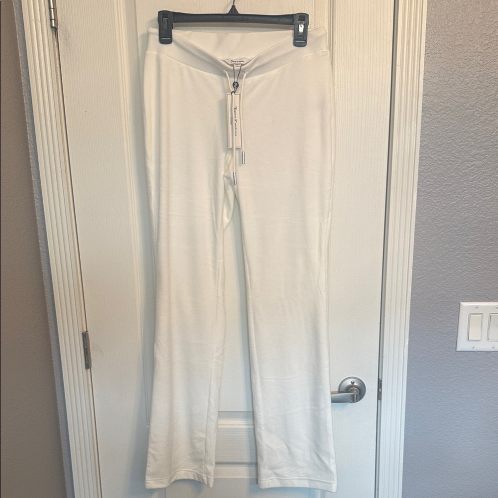 Juicy Couture White Track Pants